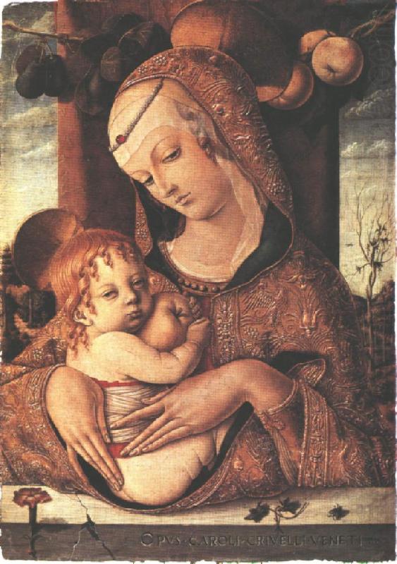 Virgin and Child dfg, CRIVELLI, Carlo